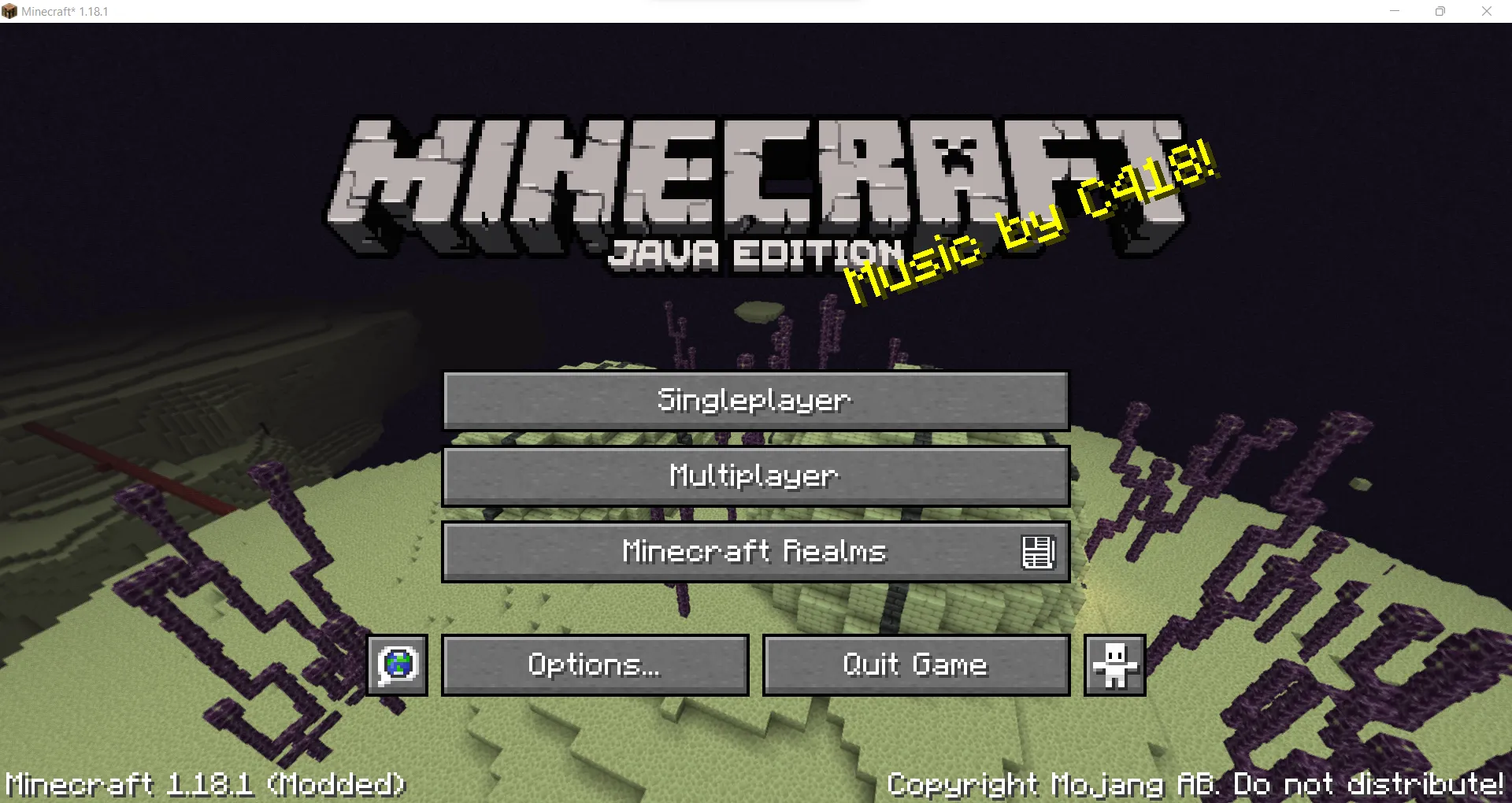 Jeff Island Menu Panorama, Текстуры, Minecraft