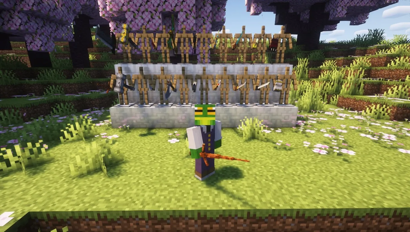 Arcanosphere Weapons — скриншот 1 (Моды, Minecraft)