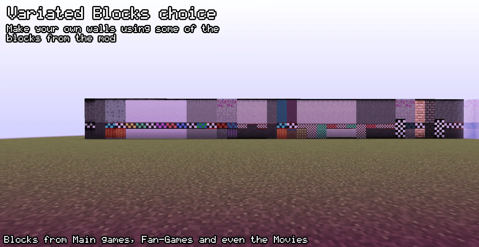 Generic FNAF Modification, Моды, Minecraft