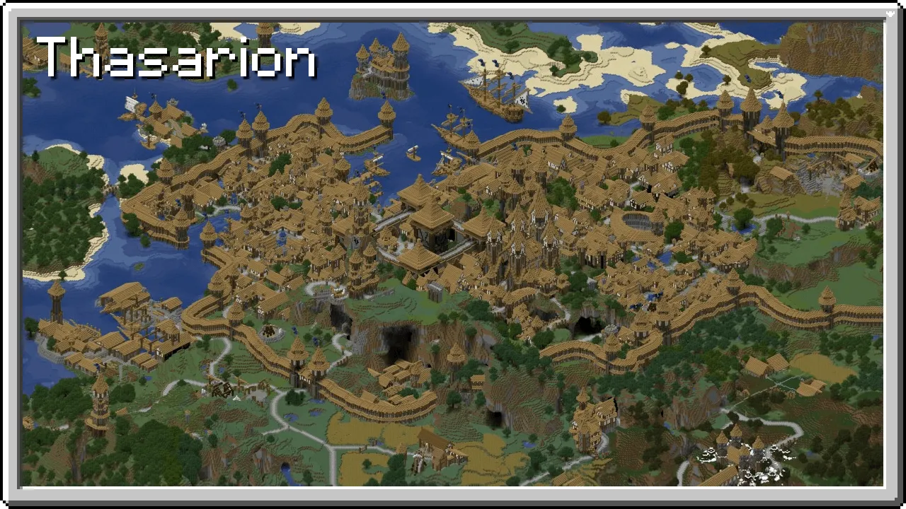 Tax' Kargeth Empire, Карты, Minecraft