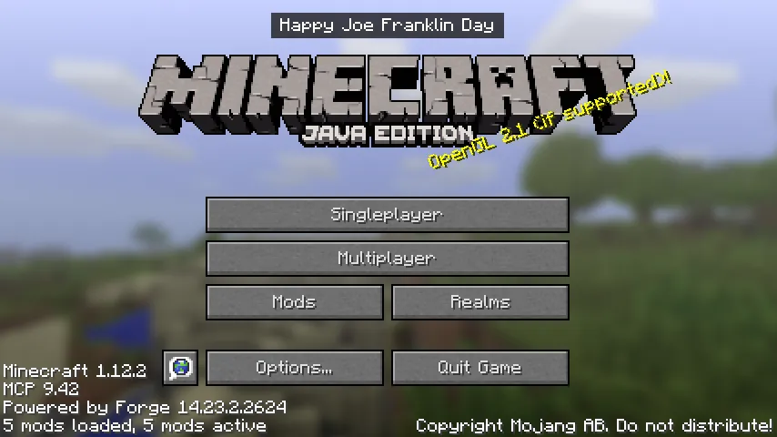 Today Is a Gift, Моды, Minecraft