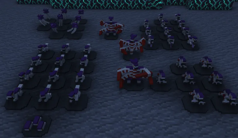 Tabletop 40K [CHAOS], Моды, Minecraft