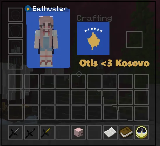 Kosovo, Текстуры, Minecraft