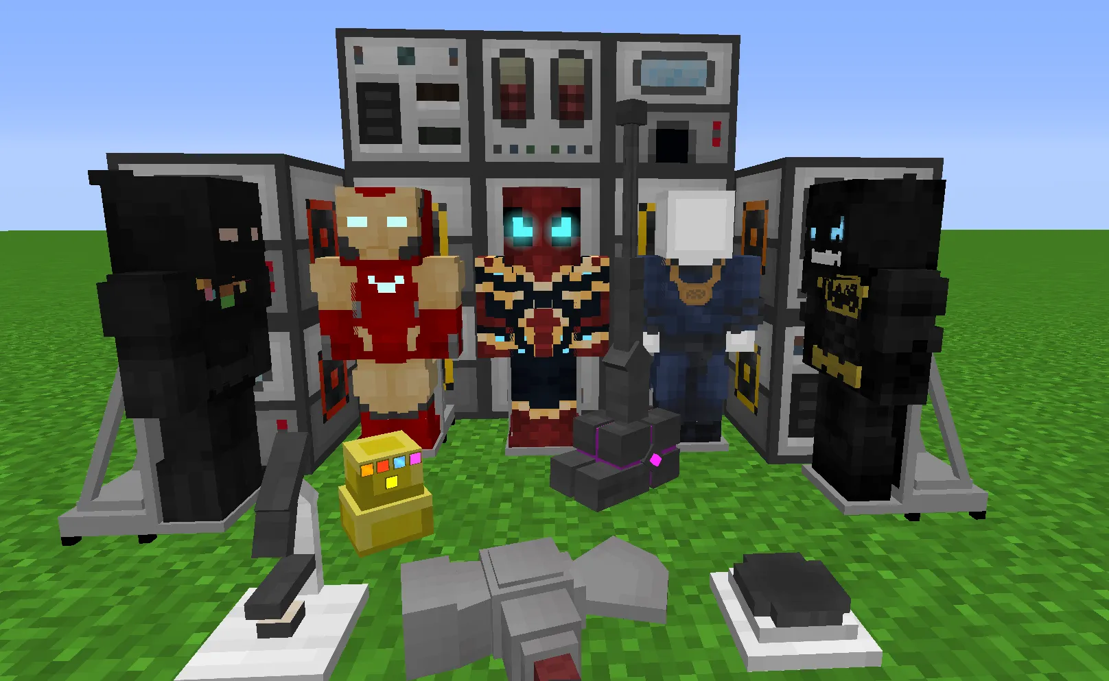 SuperHeroes, Quests, Adventure! — скриншот 2 (Модпаки, Minecraft)