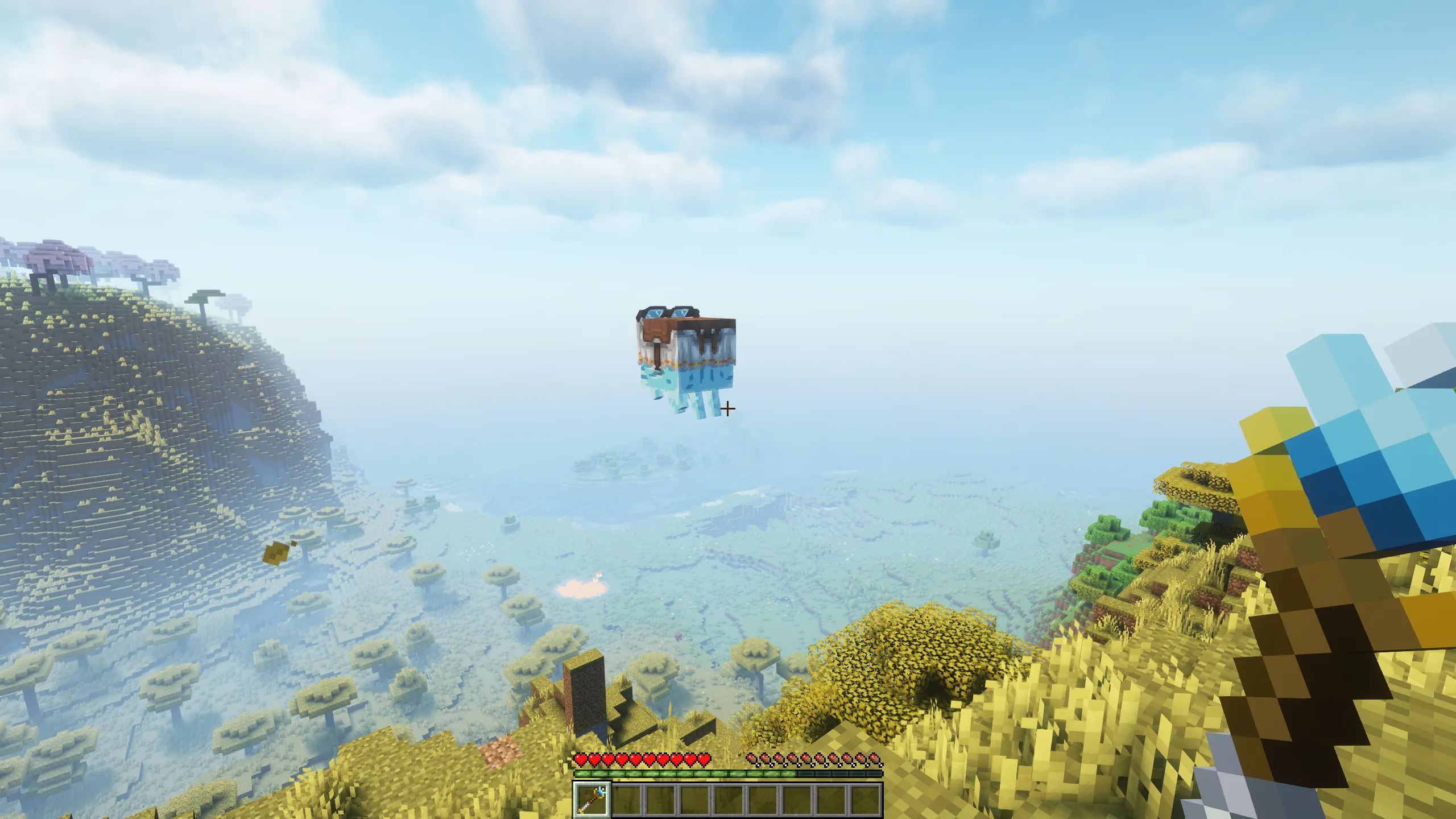 Freeze the Happy Ghasts — скриншот 1 (Моды, Minecraft)