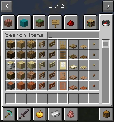 Clutter No More, Моды, Minecraft