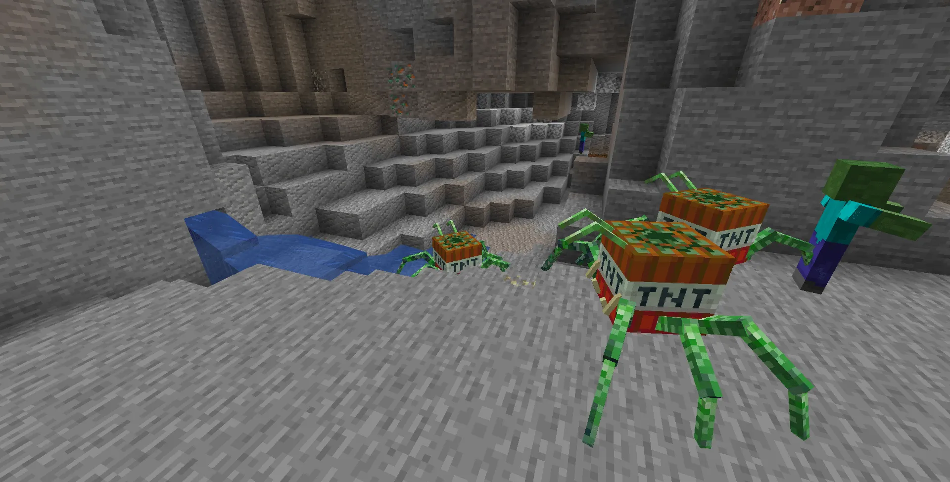 NOTLIVES's Creep spider, Текстуры, Minecraft