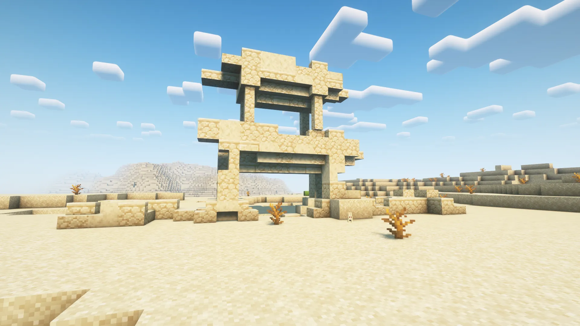 Structures&Deserts — скриншот 1 (Моды, Minecraft)
