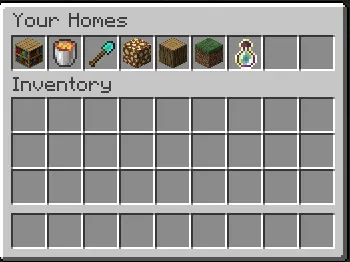 HomeGUI [1.8 - 1.17] — скриншот 3 (Плагины, Minecraft)