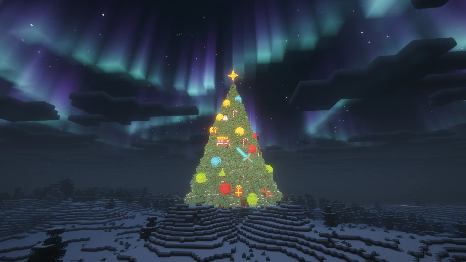 Giant Christmas Tree, Моды, Minecraft