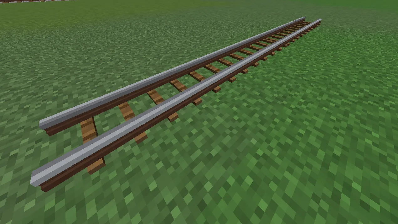 Imperial Railworks Track Pack - Immersive Railroading — скриншот 1 (Текстуры, Minecraft)