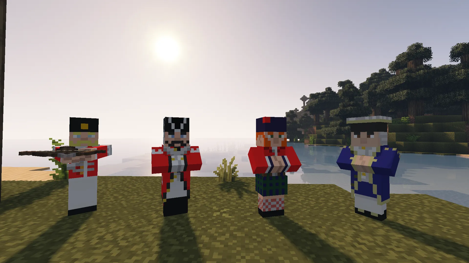 British Grenadiers pack, Текстуры, Minecraft