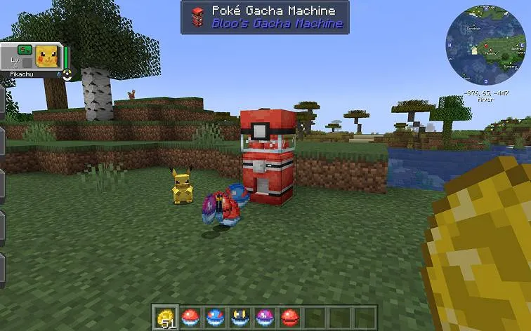 CobbledGacha v.1.1 [Bloo's Gacha Machine Addon] [DEPRECATED] — скриншот 5 (Дата-паки, Minecraft)
