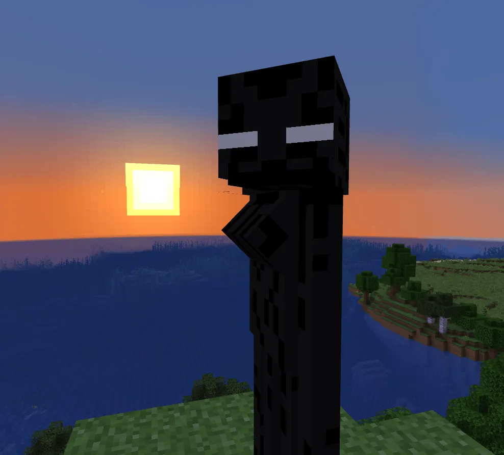 Simple Enderwomen for Fresh Animations — скриншот 3 (Текстуры, Minecraft)