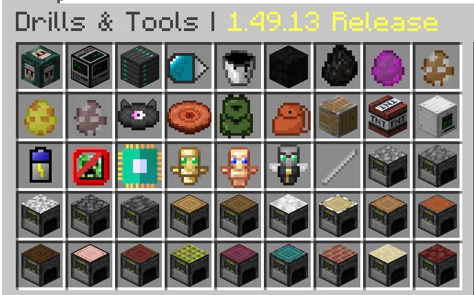 Mining Drills & Tools  NeoForge, Моды, Minecraft