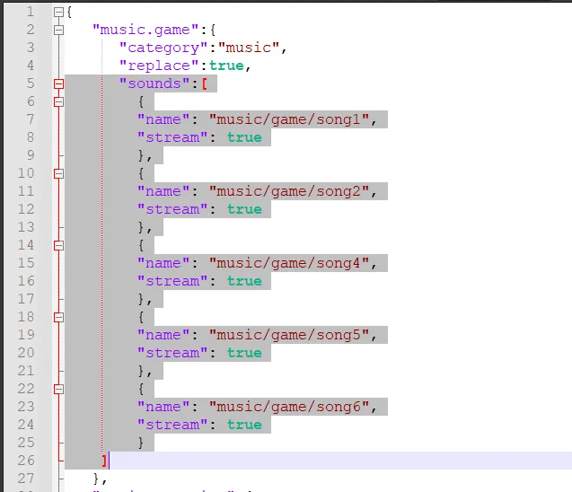 Stop The Music!, Текстуры, Minecraft