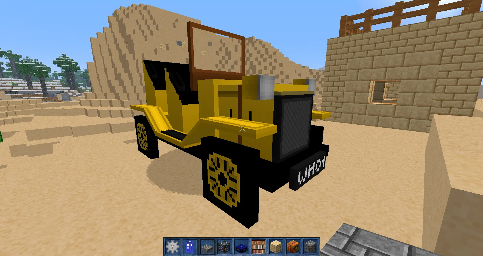The Doctor x32 Dalek Mod 1.6.4 — скриншот 2 (Текстуры, Minecraft)
