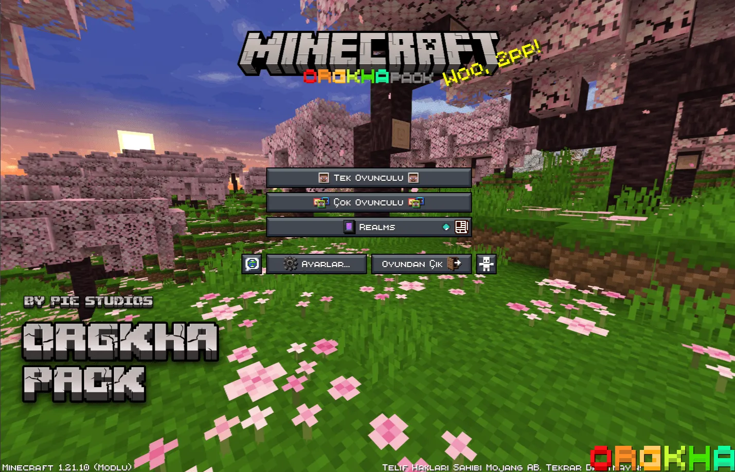 OrgkHa, Текстуры, Minecraft