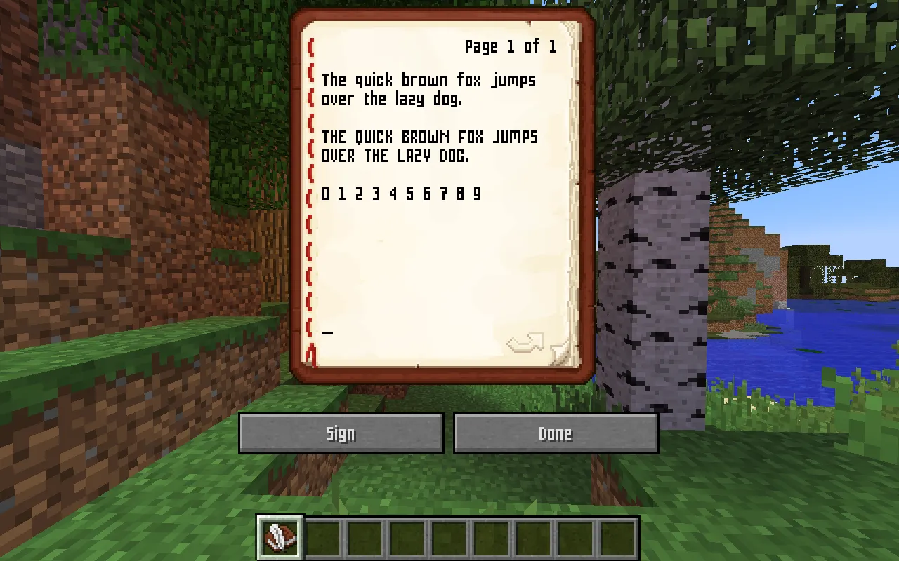 Craft Sans Narrow—Font, Текстуры, Minecraft
