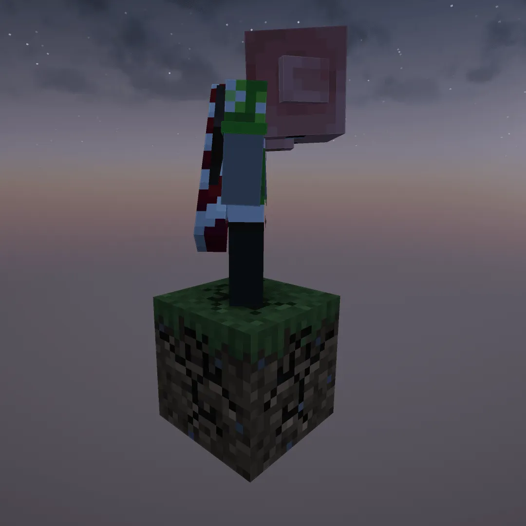 Hardcore One Block, Карты, Minecraft