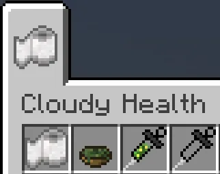 Cloudy Health — скриншот 1 (Моды, Minecraft)