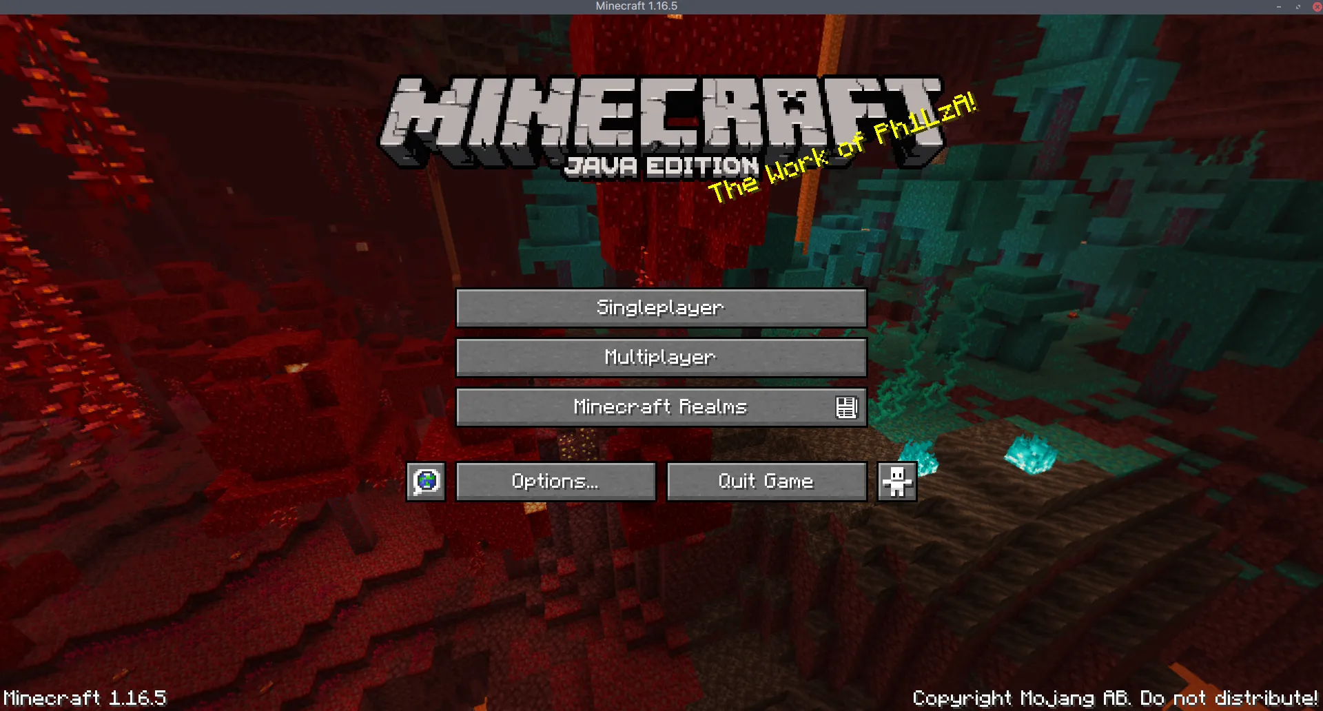 Ph1LzA Splash Texts — скриншот 1 (Текстуры, Minecraft)