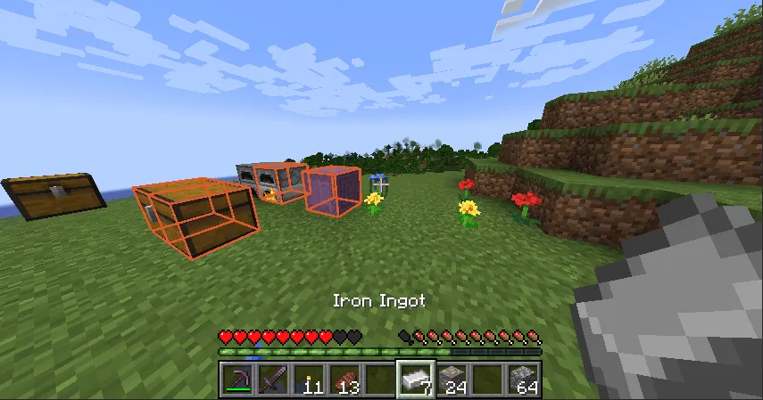 Find It, Моды, Minecraft