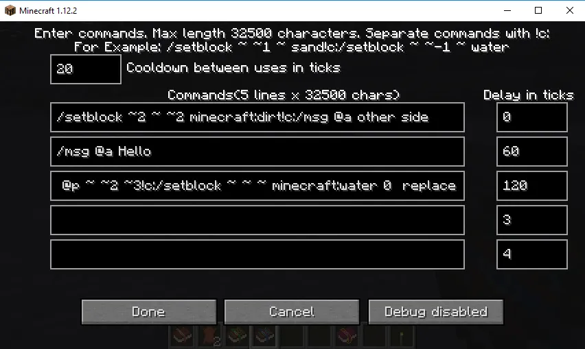 WhoNeedsBooks, Моды, Minecraft