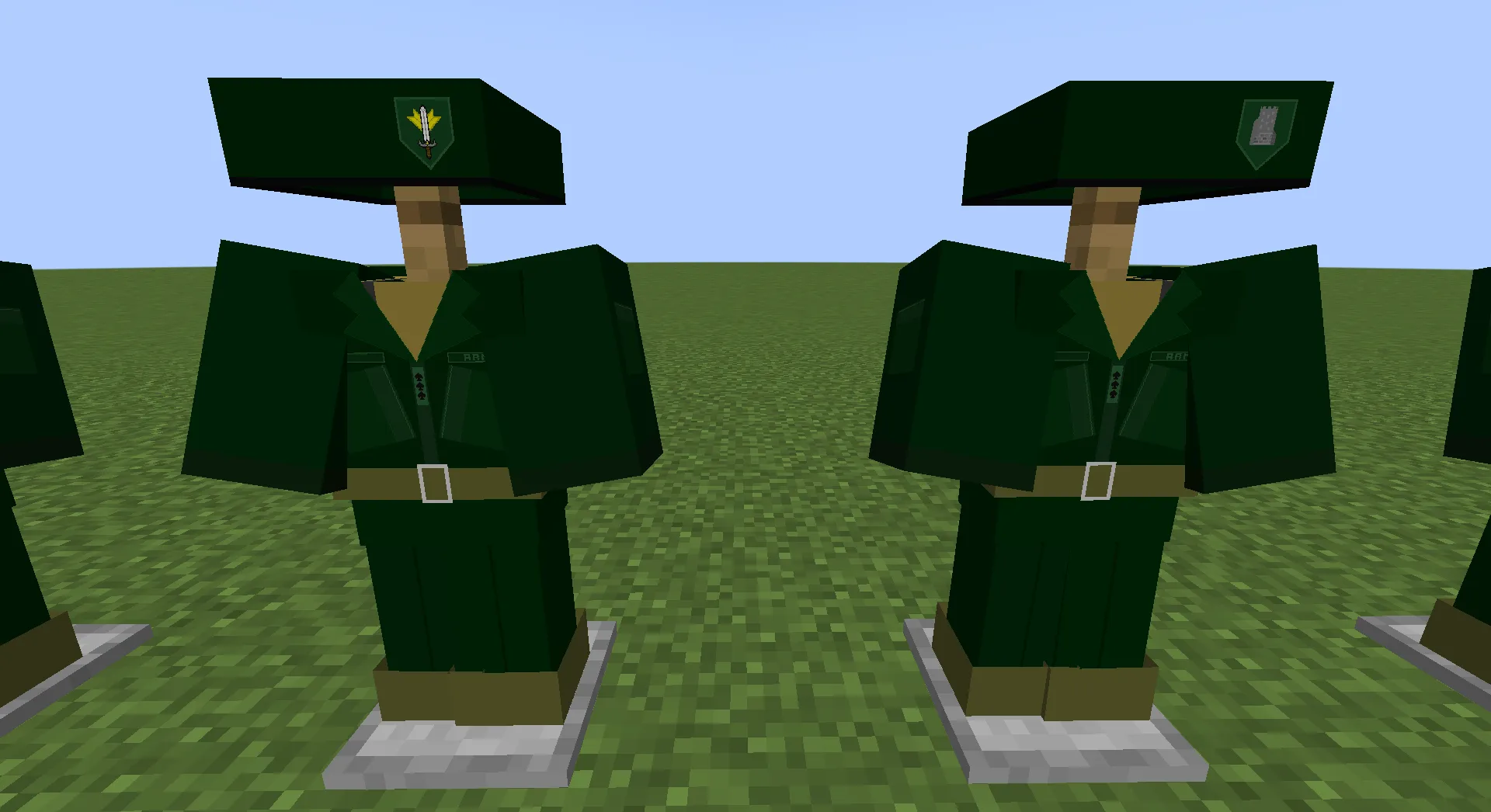 Battle Uniforms — скриншот 2 (Моды, Minecraft)