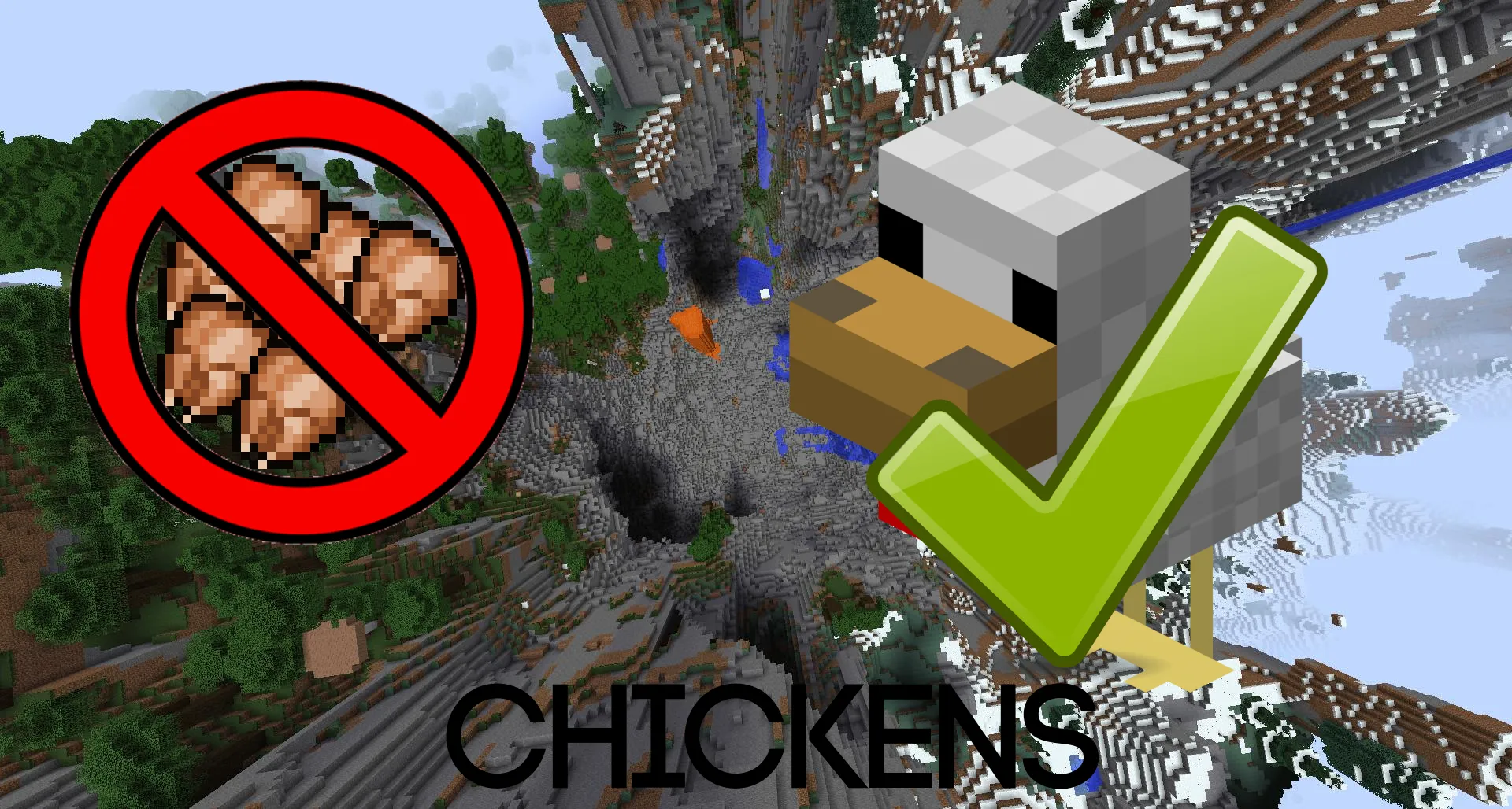Chickens — скриншот 1 (Плагины, Minecraft)