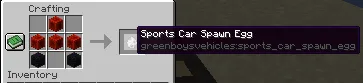 Cars - GreenBoy's Vehicles, Моды, Minecraft