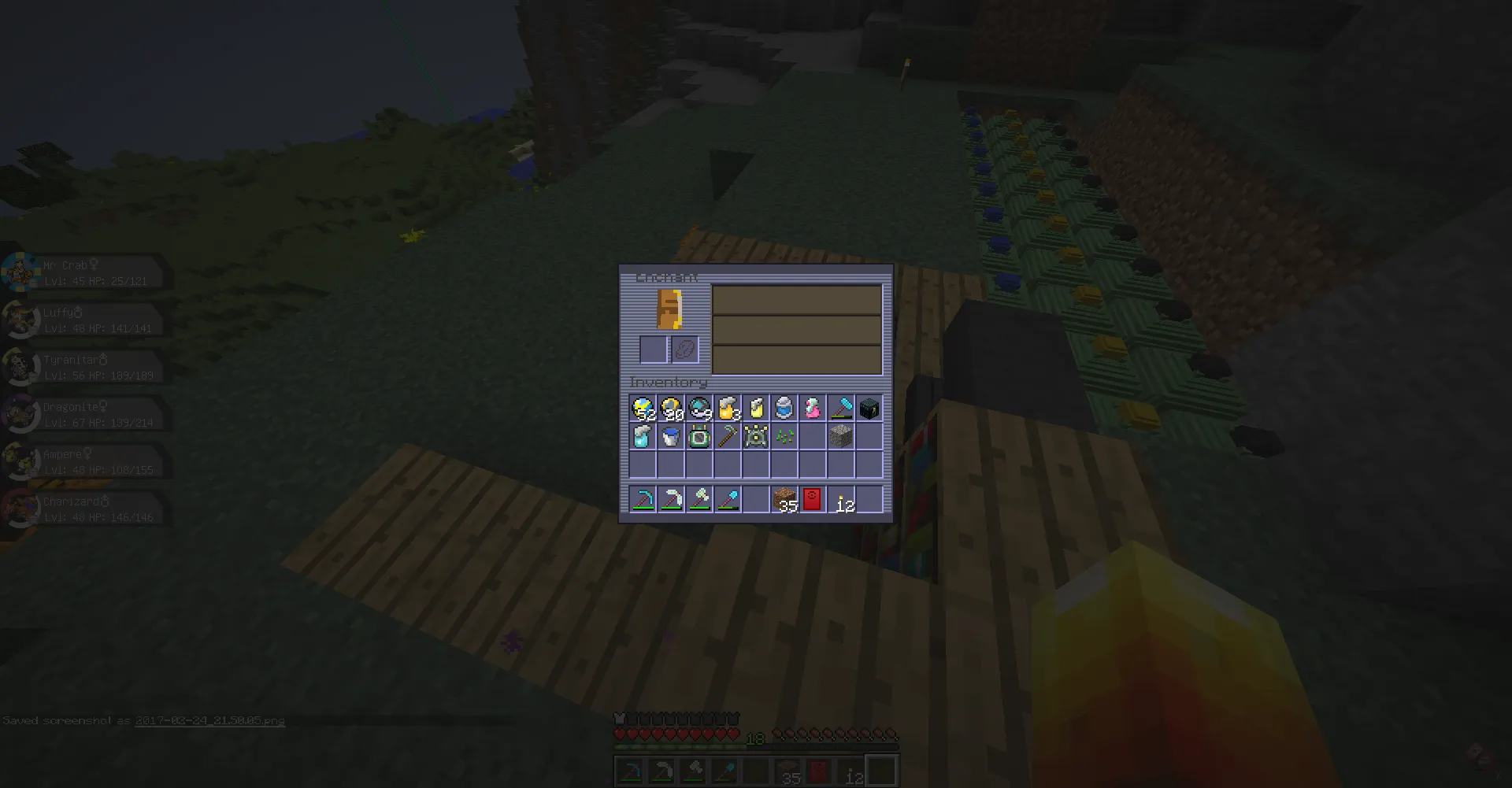 Minecraft guis - Platinum inspired — скриншот 1 (Текстуры, Minecraft)