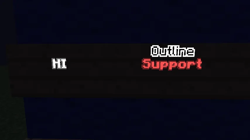 Hex Text — скриншот 2 (Моды, Minecraft)