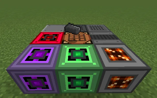 St33l_Blocks & Drills — скриншот 3 (Моды, Minecraft)