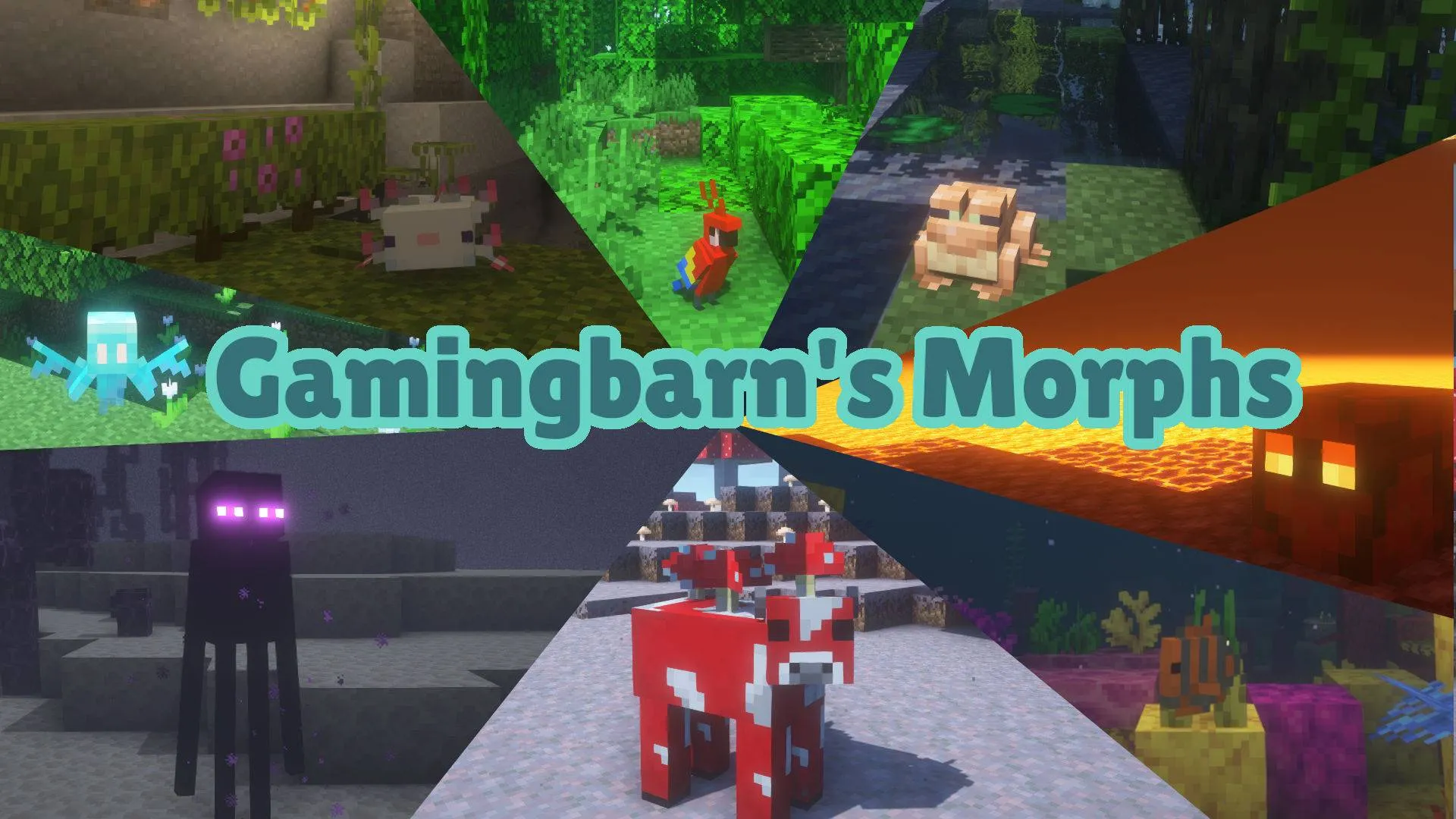 Gamingbarn's Morphs, Моды, Minecraft