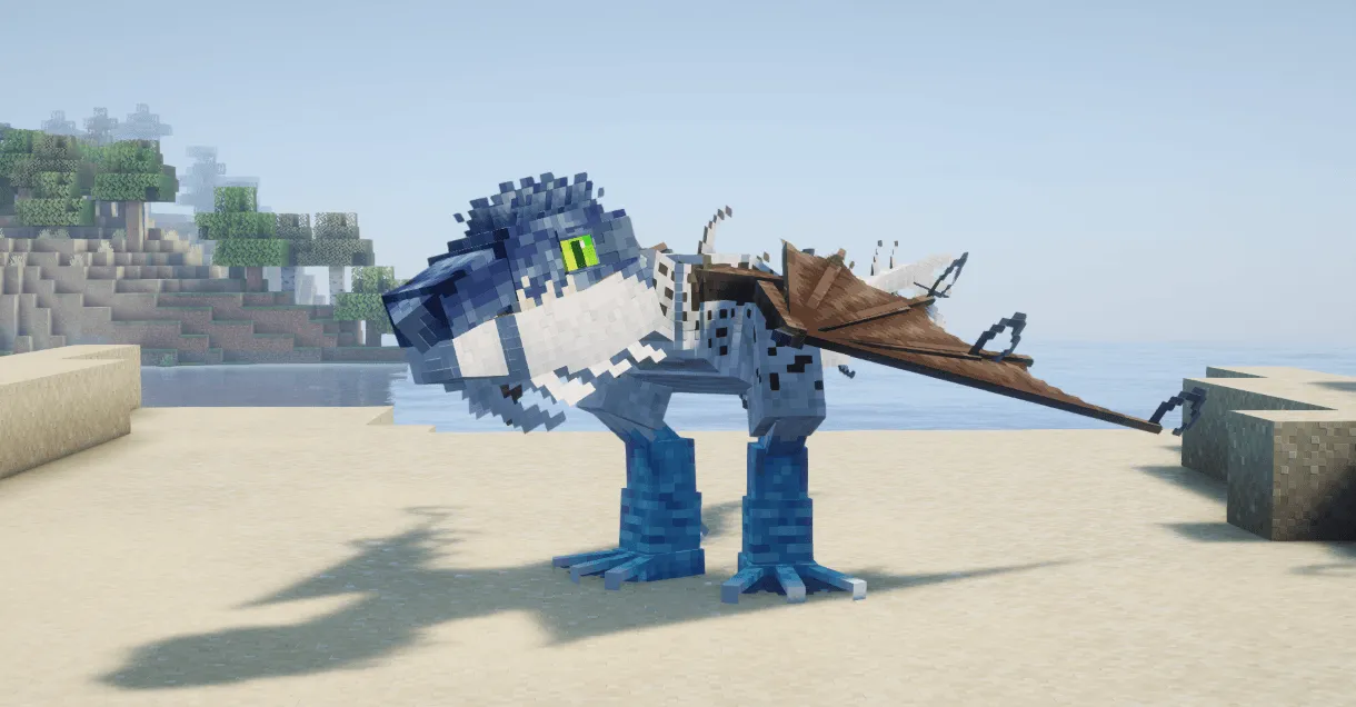 off the grid dragons, Моды, Minecraft