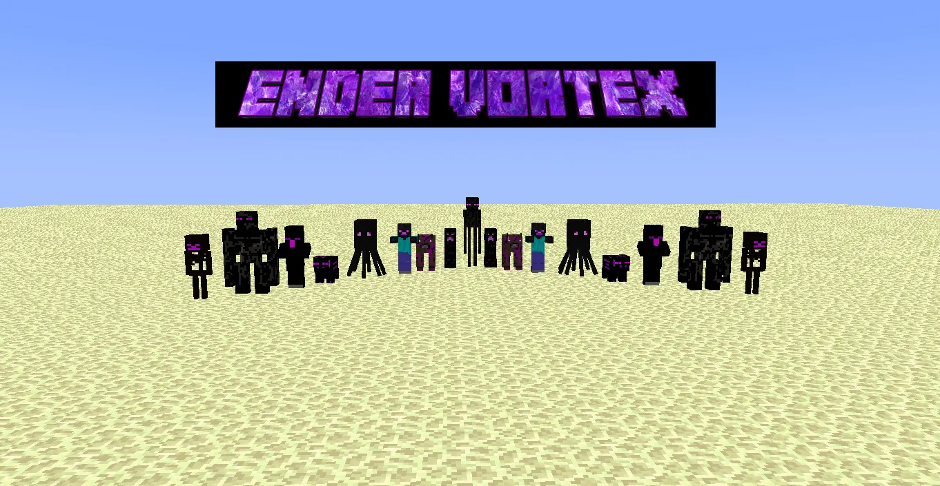 ENDER VORTEX 1.7.5 1.3 — скриншот 2 (Текстуры, Minecraft)