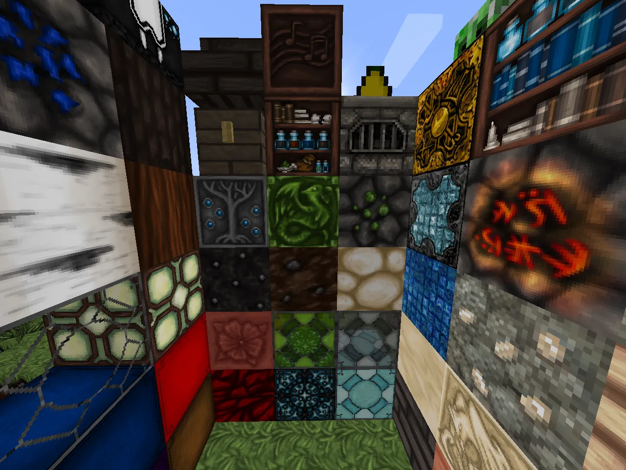 GameAlertion, Текстуры, Minecraft