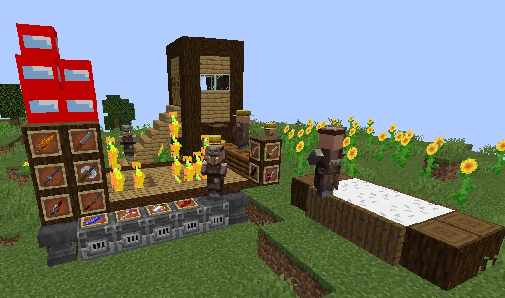 Cole Games' Swords and More, Моды, Minecraft