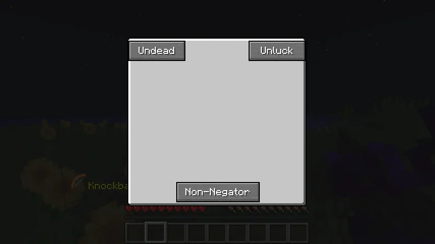 Uncraft ( Undead Unluck ), Моды, Minecraft
