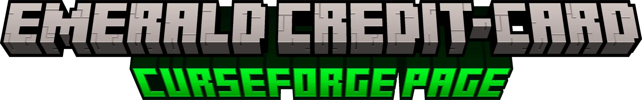 [BMS-SGA] Emeralds Credit Card — скриншот 1 (Моды, Minecraft)