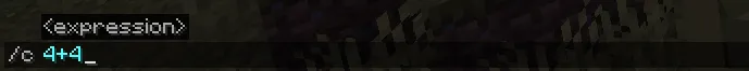Chat Calcus — скриншот 2 (Моды, Minecraft)