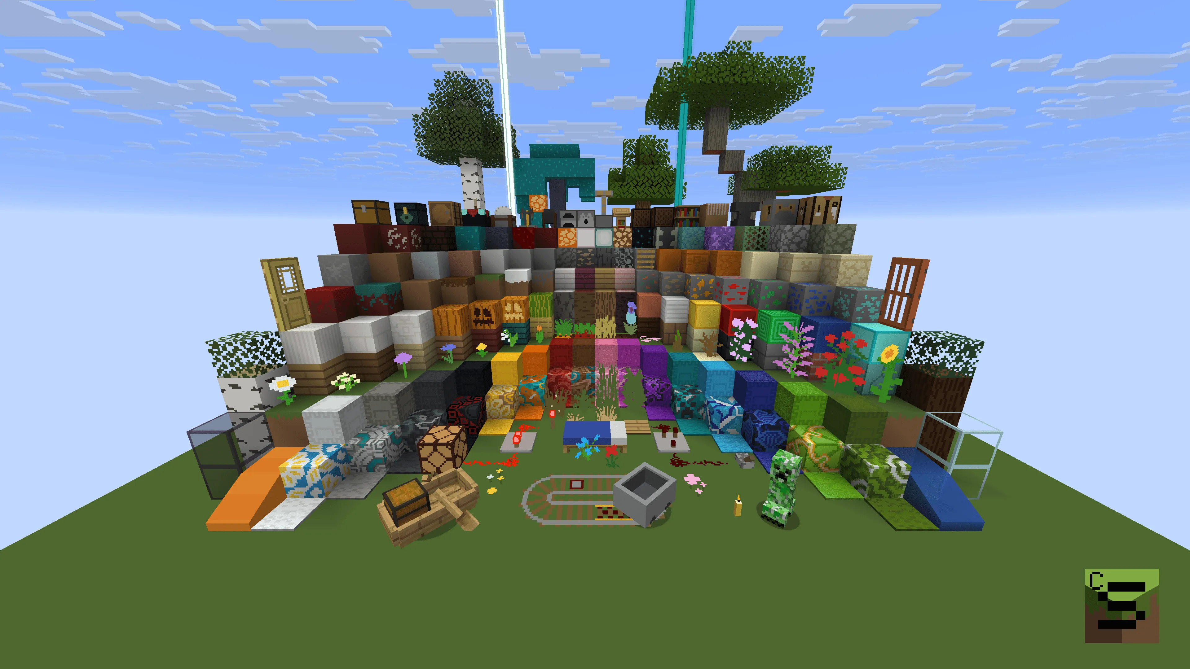 Coremar's Simplistica, Текстуры, Minecraft