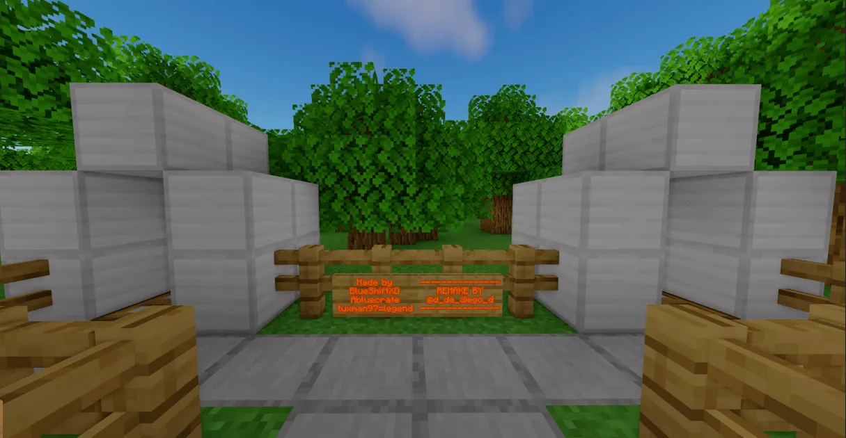 WIPEOUT REMAKE, Карты, Minecraft