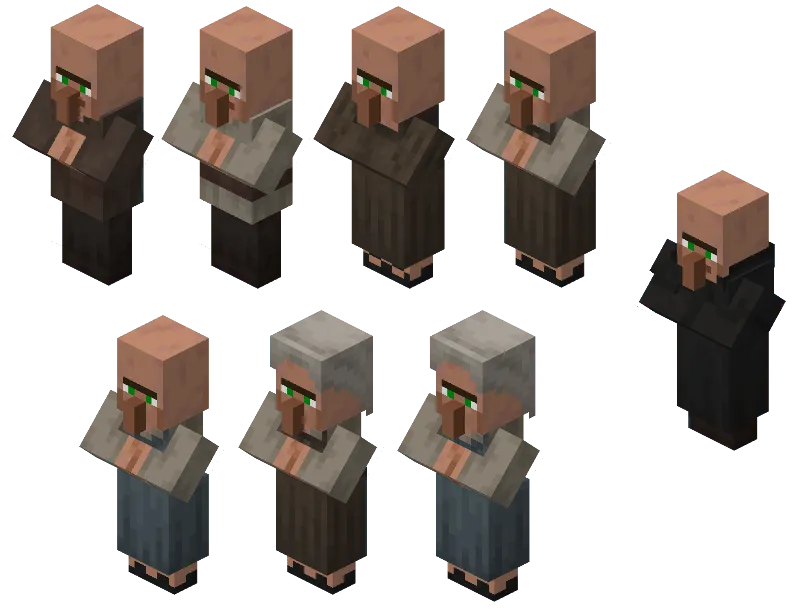 MB's Medieval Villagers and Illagers — скриншот 2 (Текстуры, Minecraft)