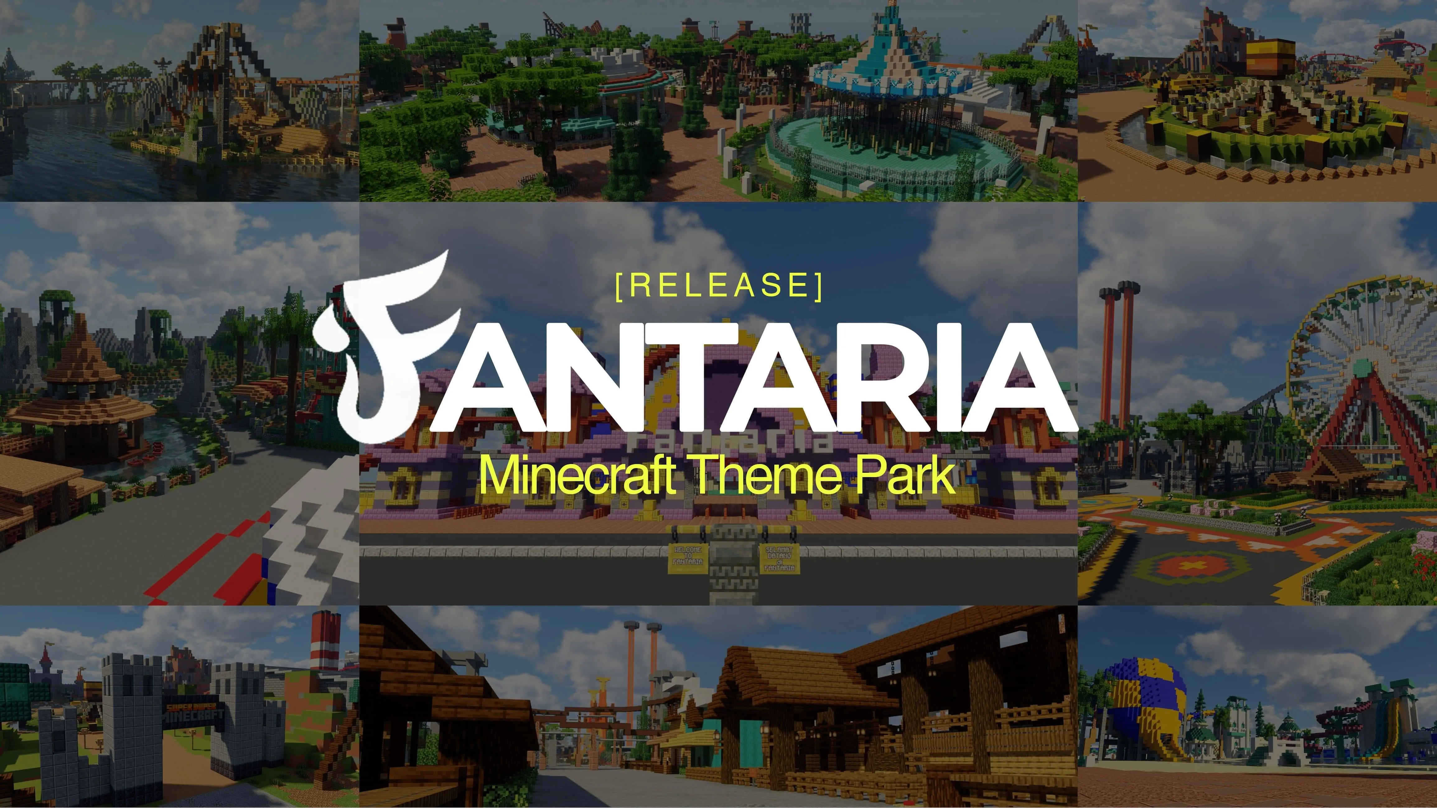 Fantaria - Theme Park, Карты, Minecraft