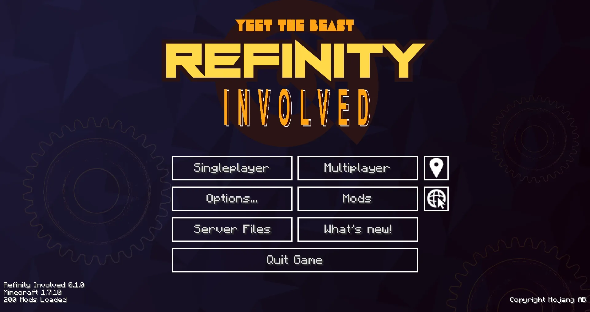 YTB Refinity Involved — скриншот 1 (Модпаки, Minecraft)