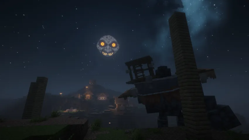 Moon of Termina [The Legend of Zelda: Majora's Mask] — скриншот 2 (Текстуры, Minecraft)