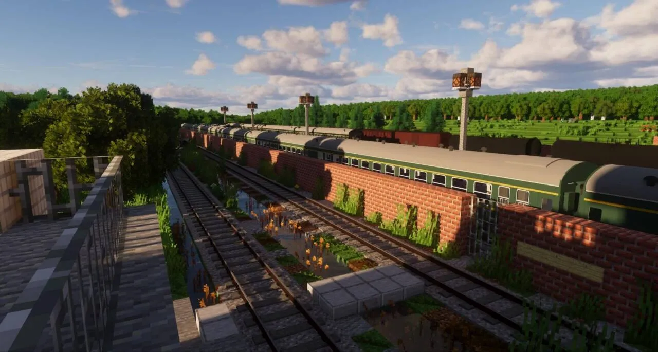 [IR/Immersive Railroading]hdguu's CR Carriage pack — скриншот 1 (Текстуры, Minecraft)