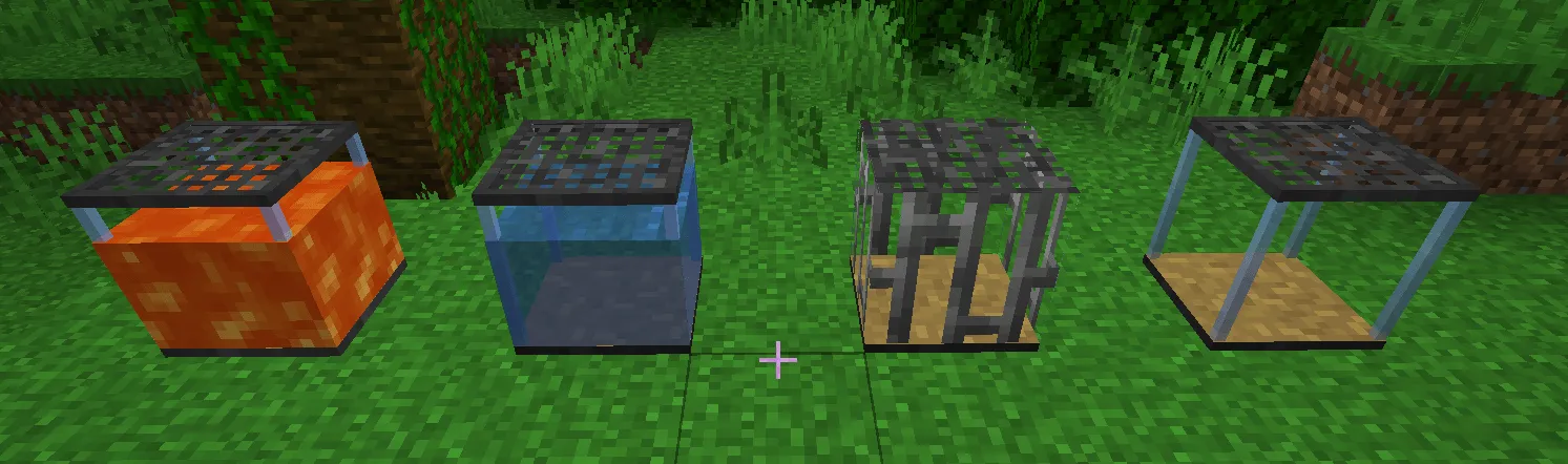 Terrariums And Cages — скриншот 1 (Моды, Minecraft)